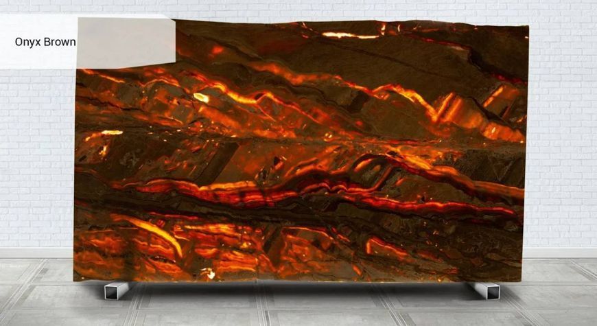 Onyx Brown 2990&times;1660&times;20 мм (т) 7000 фото